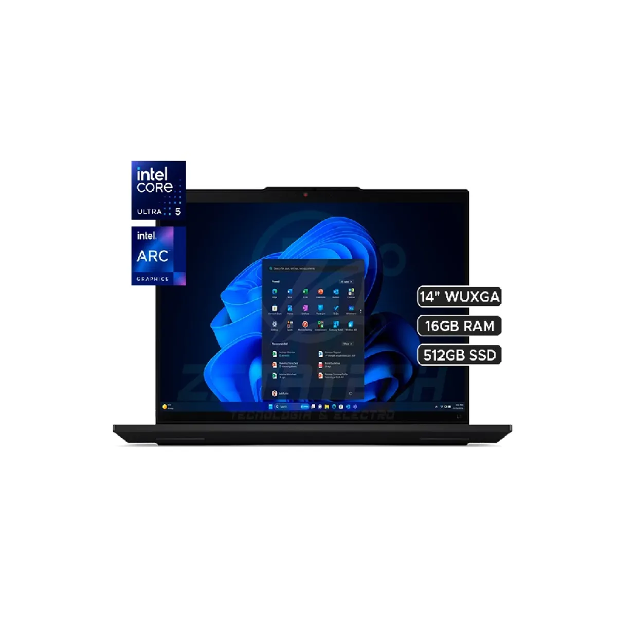 LENOVO - LENOVO THINKPAD L14 GEN 5 INTEL CORE ULTRA 5 125U 16GB 512GB SSD 14" FHD WIN 11 PRO