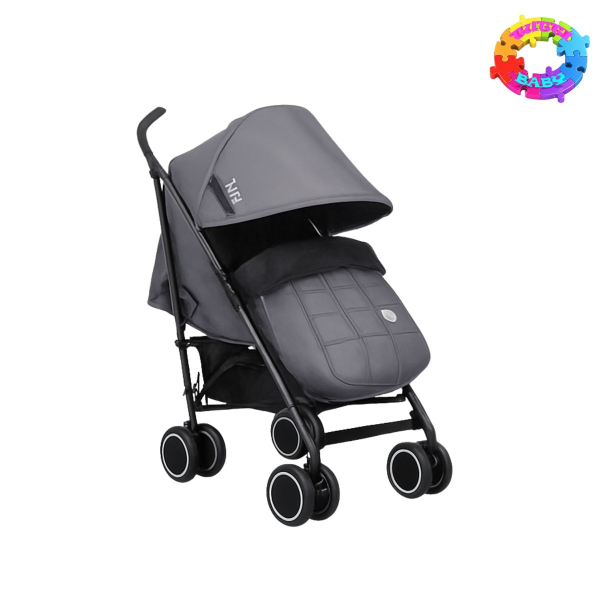 HI BABY - COCHE BASTON LUJO CON PROTECTOR UV NOVA