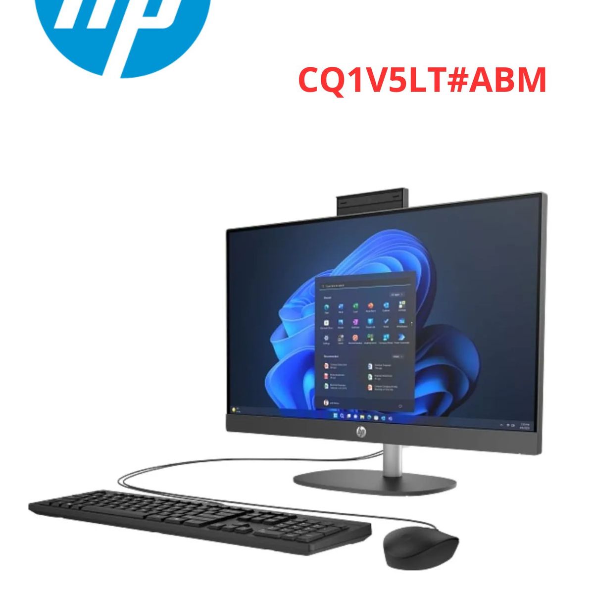 HP - All-in-One HP ProOne 240 G10 23.8" FHD IPS Negro Core Ultra 5 125U 16GB RAM 512GB SSD