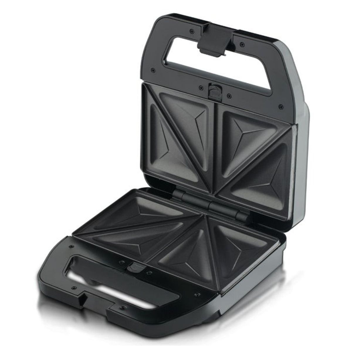 FINEZZA - Wafflera Finezza FZ-829W3 Intercambiables para Sandwichera y Grill 3 en 1 Negro