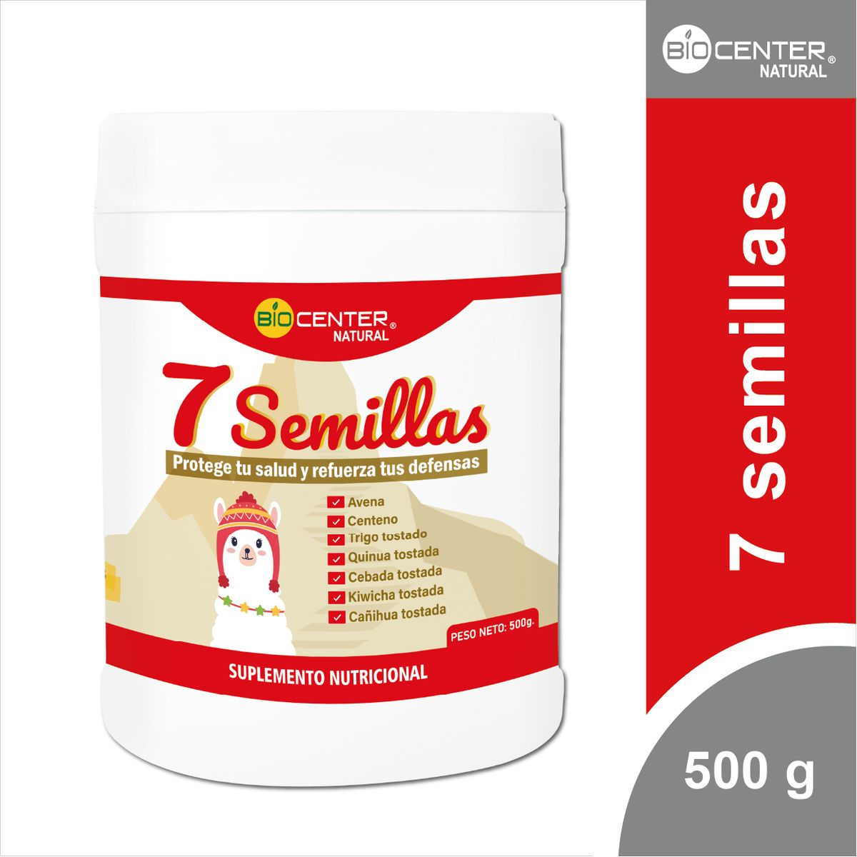 BIOCENTER NATURAL - 7 semillas x 500 g - Biocenter Natural