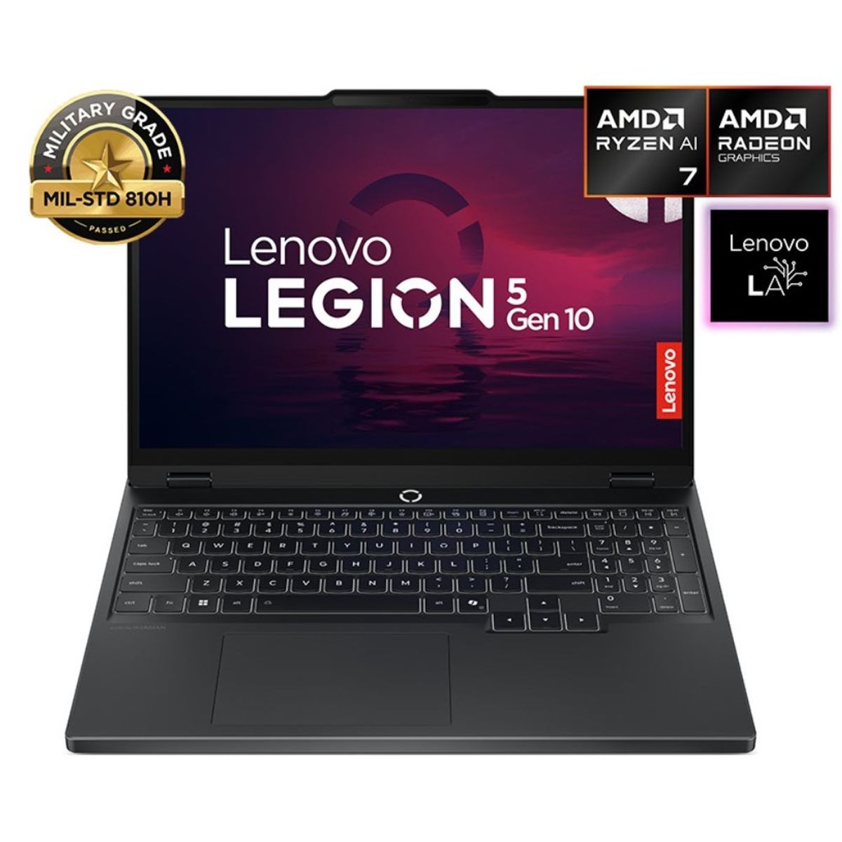 LENOVO - Laptop gamer Lenovo Legion 5 AMD Ryzen AI 7 350 32GB 1TB SSD RTX 5070 8GB