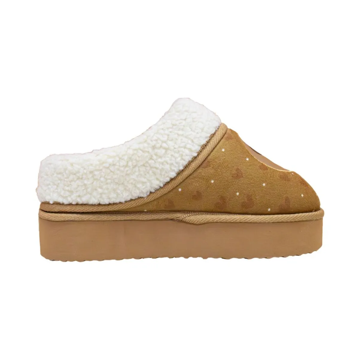 DISNEY BABY - Pantuflas Peluche Mujer Minnie Mouse Marron