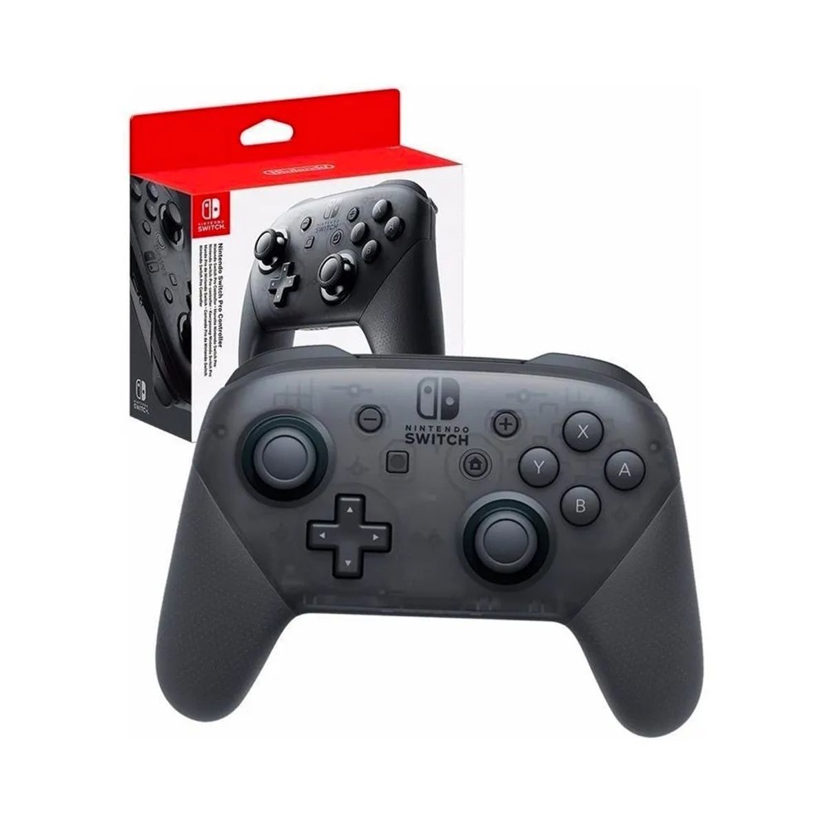 NINTENDO - Mando Pro Controller Nintendo Switch  negro