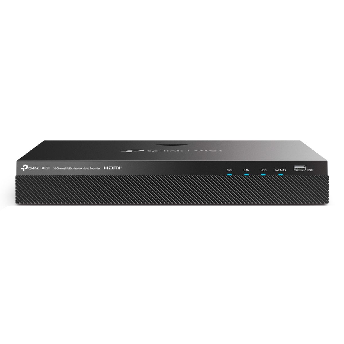 TP LINK - NVR TP-LINK VIGI 16 CANALES H.265 HDMI AI ONVIF PN VIGI NVR2016H-16P