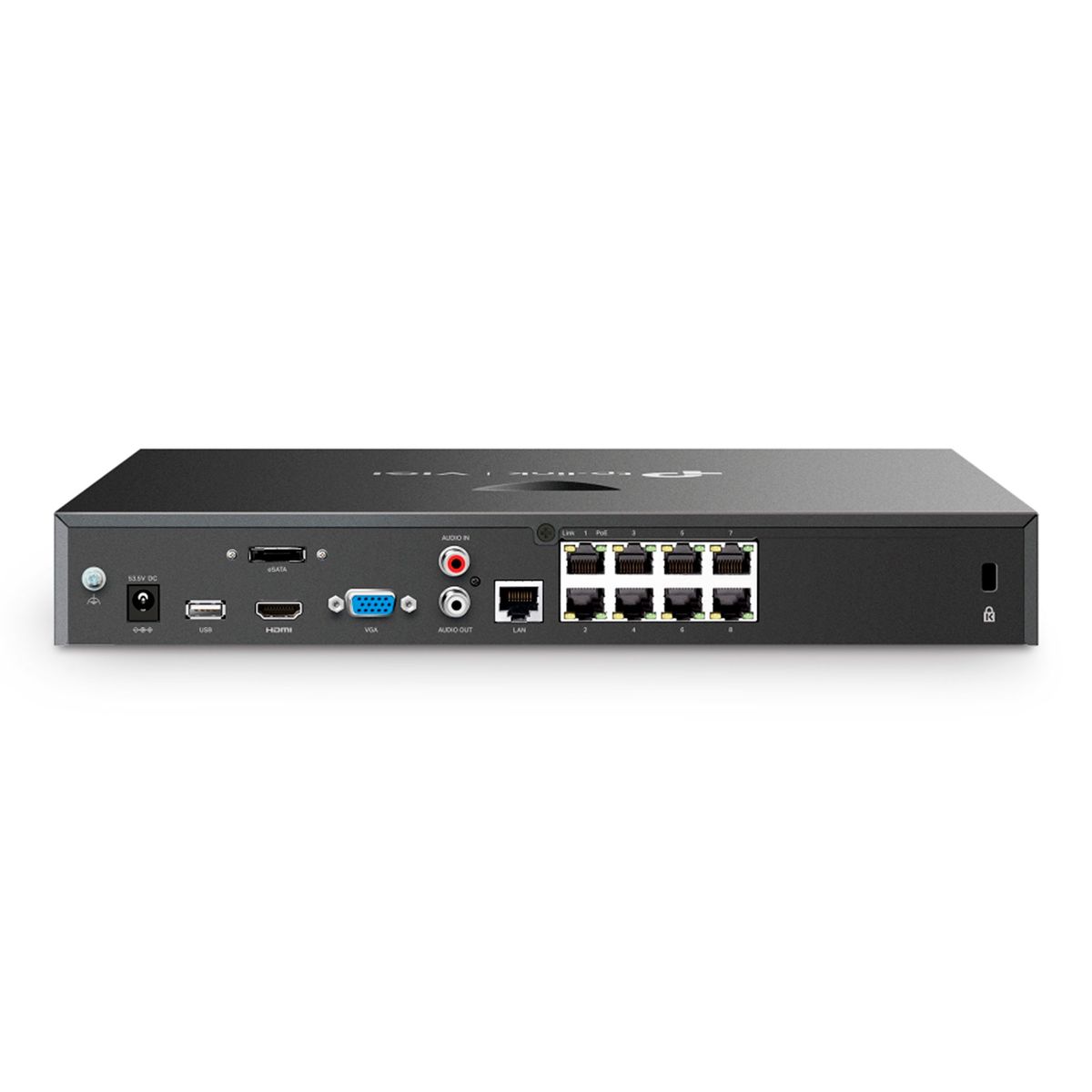TP LINK - NVR TP-LINK VIGI 8 CANALES8×4MP HDMI AI ONVIF P-N VIGI NVR2008H-8MP