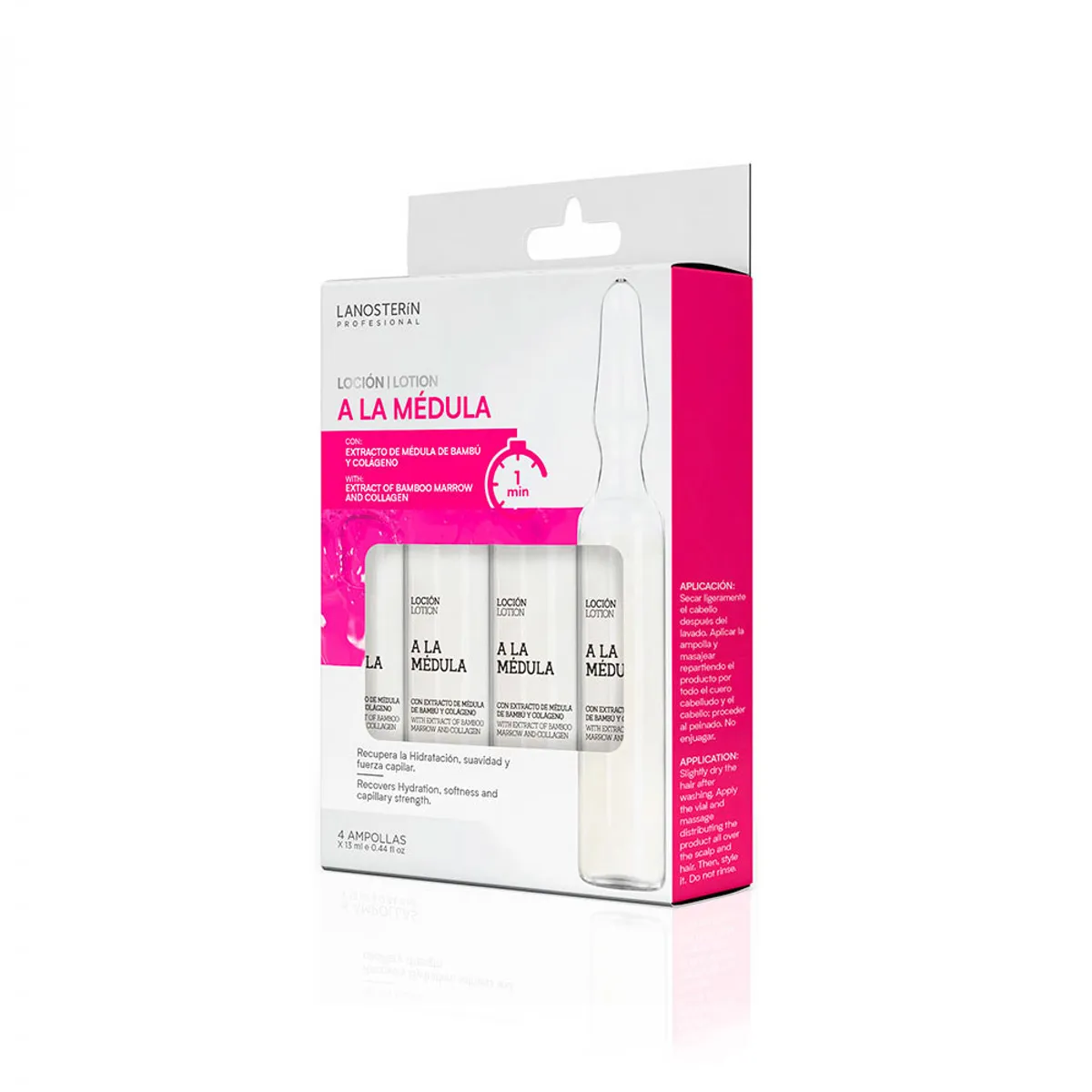 Lanosterin - Ampolla Lanosterín Loción a la Médula Caja x 4 und