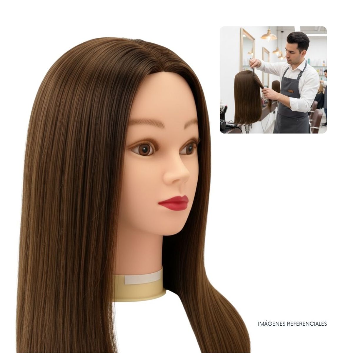 GENERICO - Cabezal Mixto para Corte y Peinado Profesional - Negro