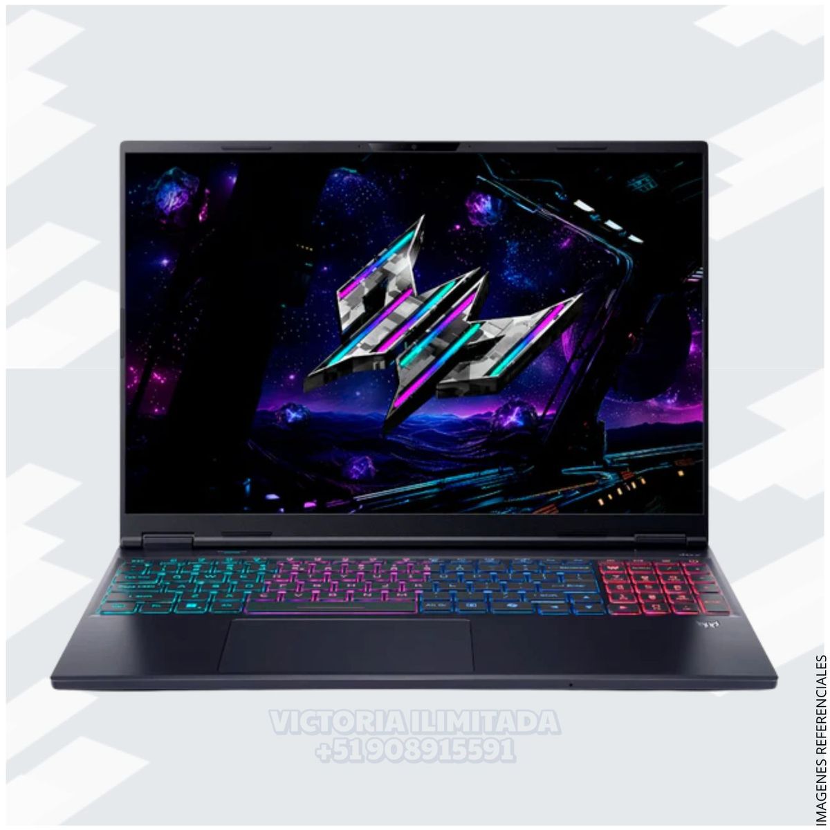 ACER - Laptop Acer Predator Helios Neo 16S AI 32GB 1TB SSD 16” WQXGA 240HZ RTX 5070 12GB W11 PHN16S-71-98RF