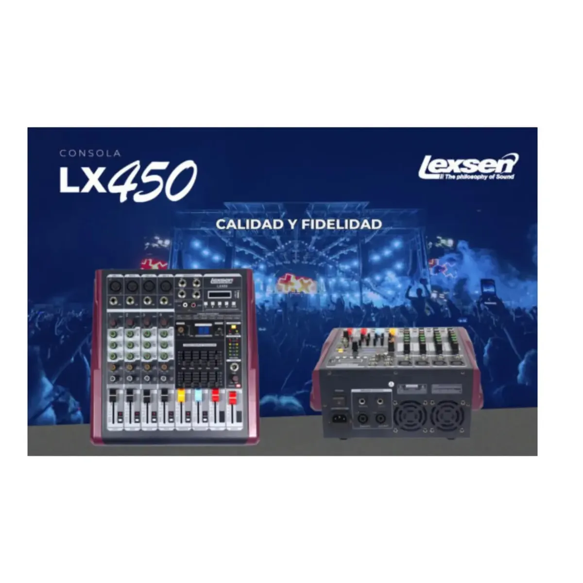 GENERICO - Consola Amplificada Lexsen Lx450