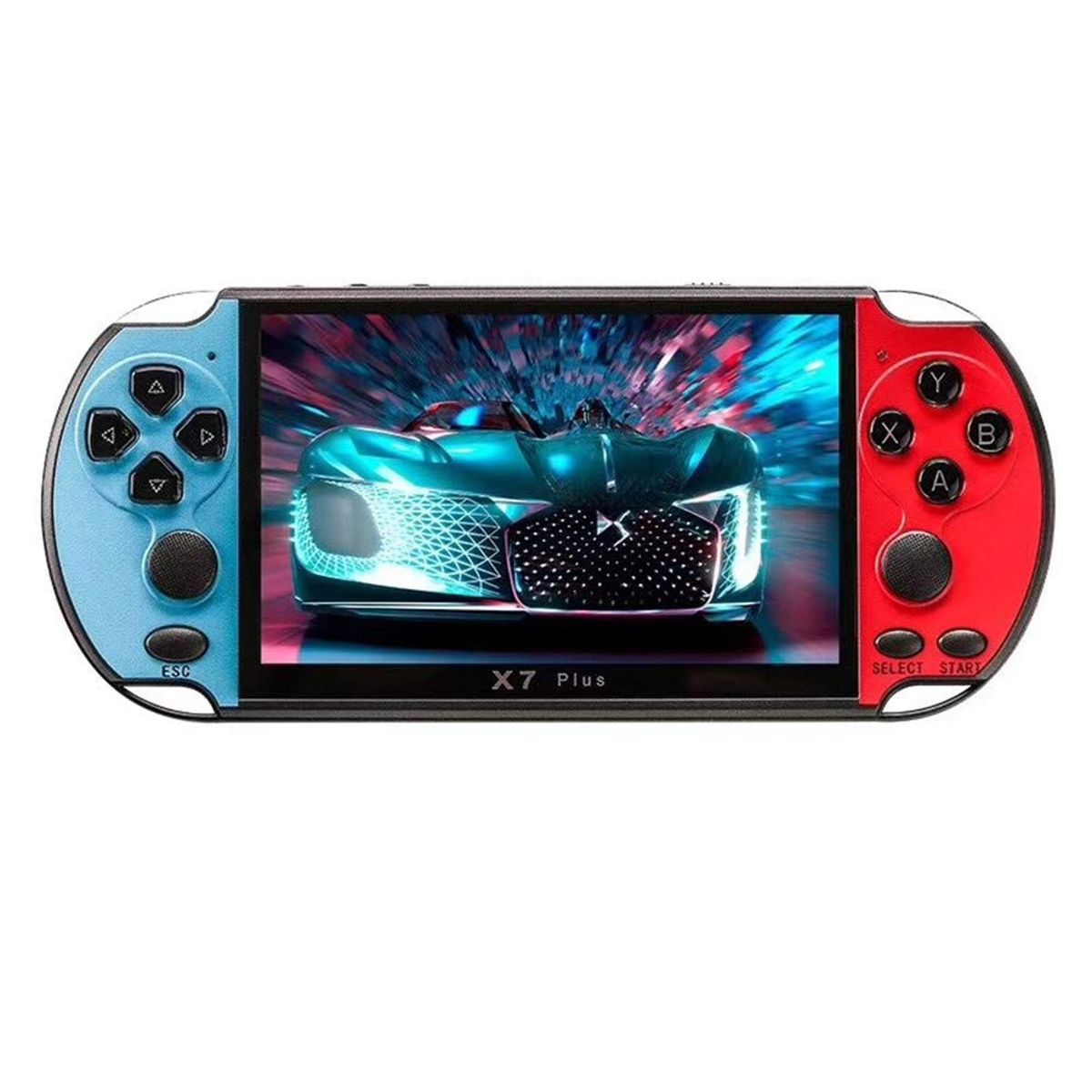 Consola retro de videojuegos X7 Plus 8GB 5.1 pulgadas pantalla, marca PUREPOWER - Foto Principal