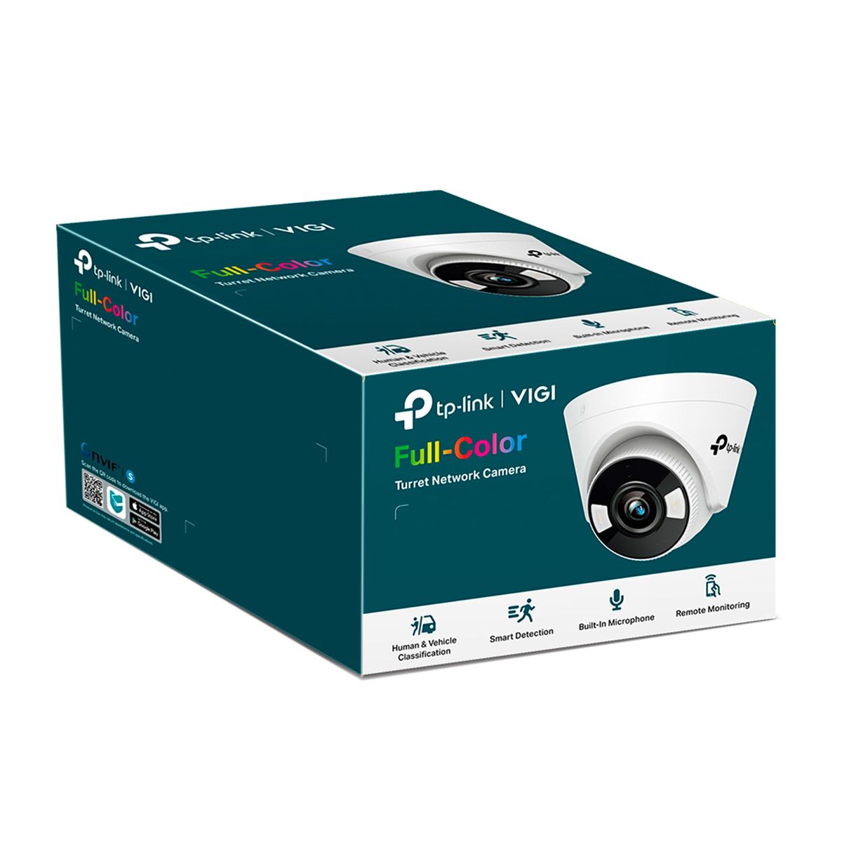 TP LINK - CÁMARA TP-LINK VIGI 4MP FULL-COLOR 24H IA POE P-N VIGI C4402.8MM