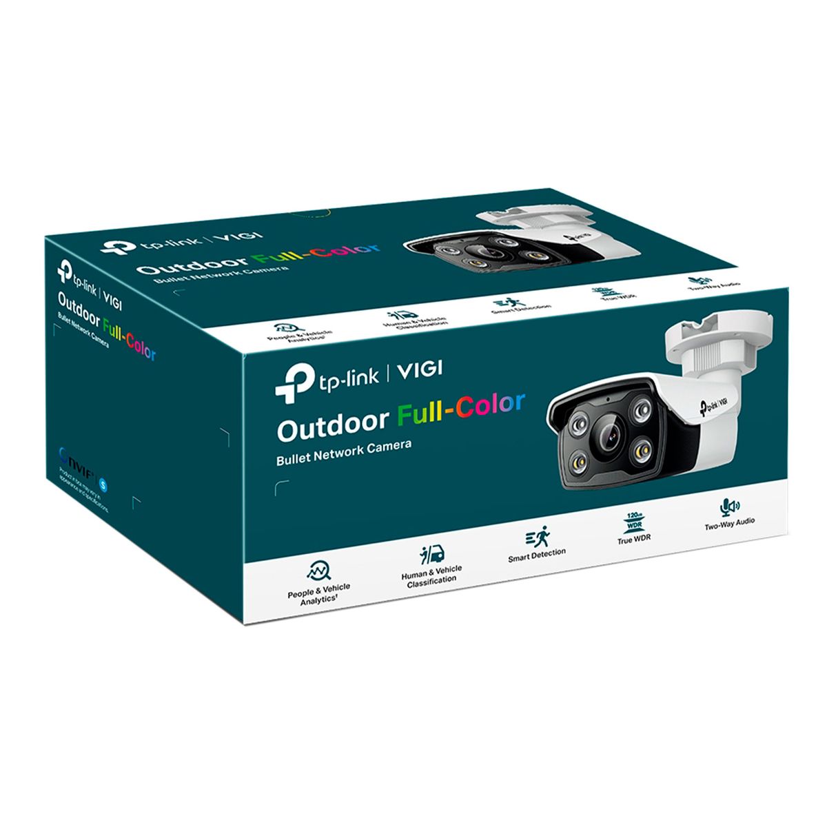 TP LINK - CÁMARA TP-LINK VIGI 5MP FULL-COLOR 24H POE IP67 PN VIGI C3502.8MM