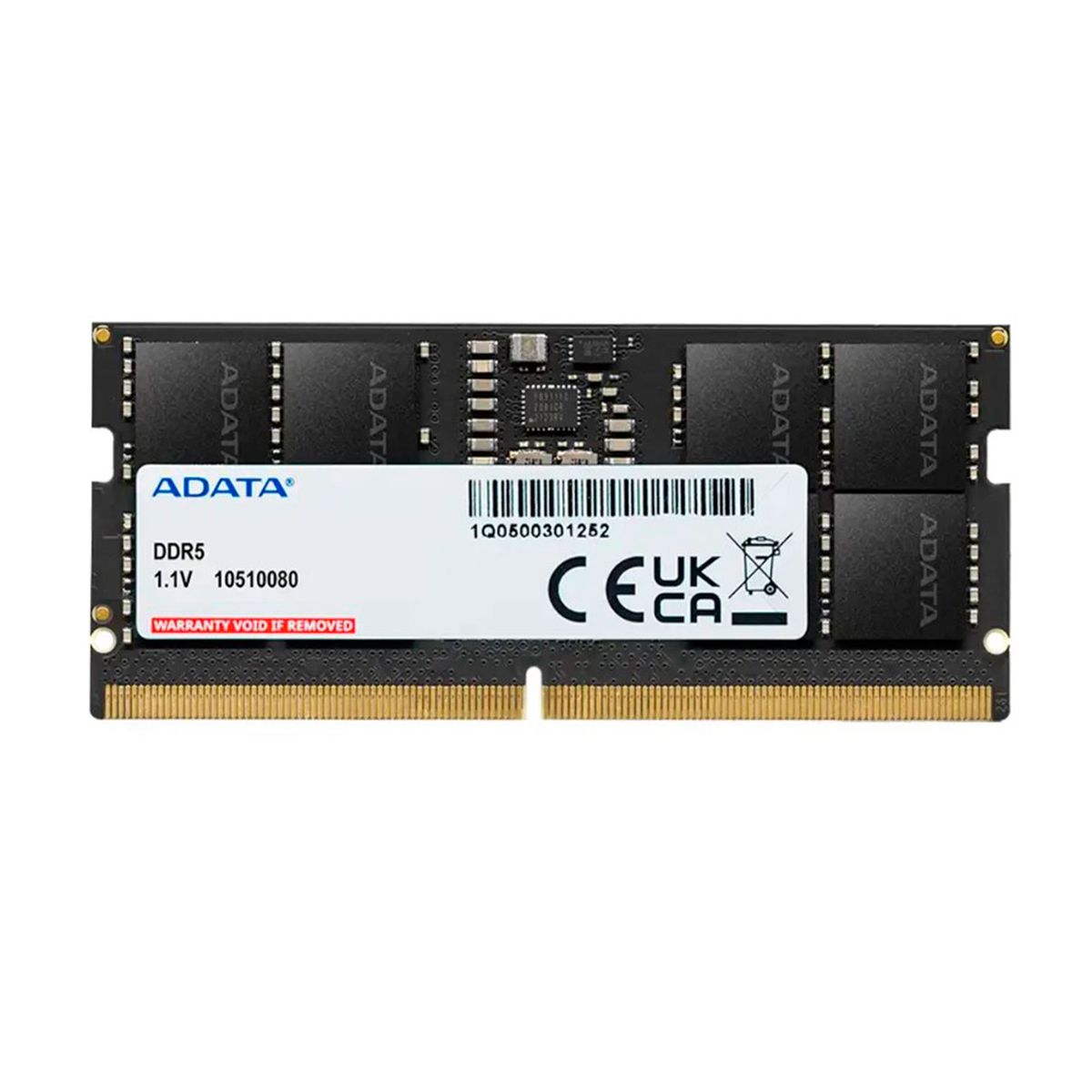 ADATA - MEMORIA RAM ADATA SODIMM DDR5 PC5-44800 5600MHZ 1.1V PN AD5S56008G-S