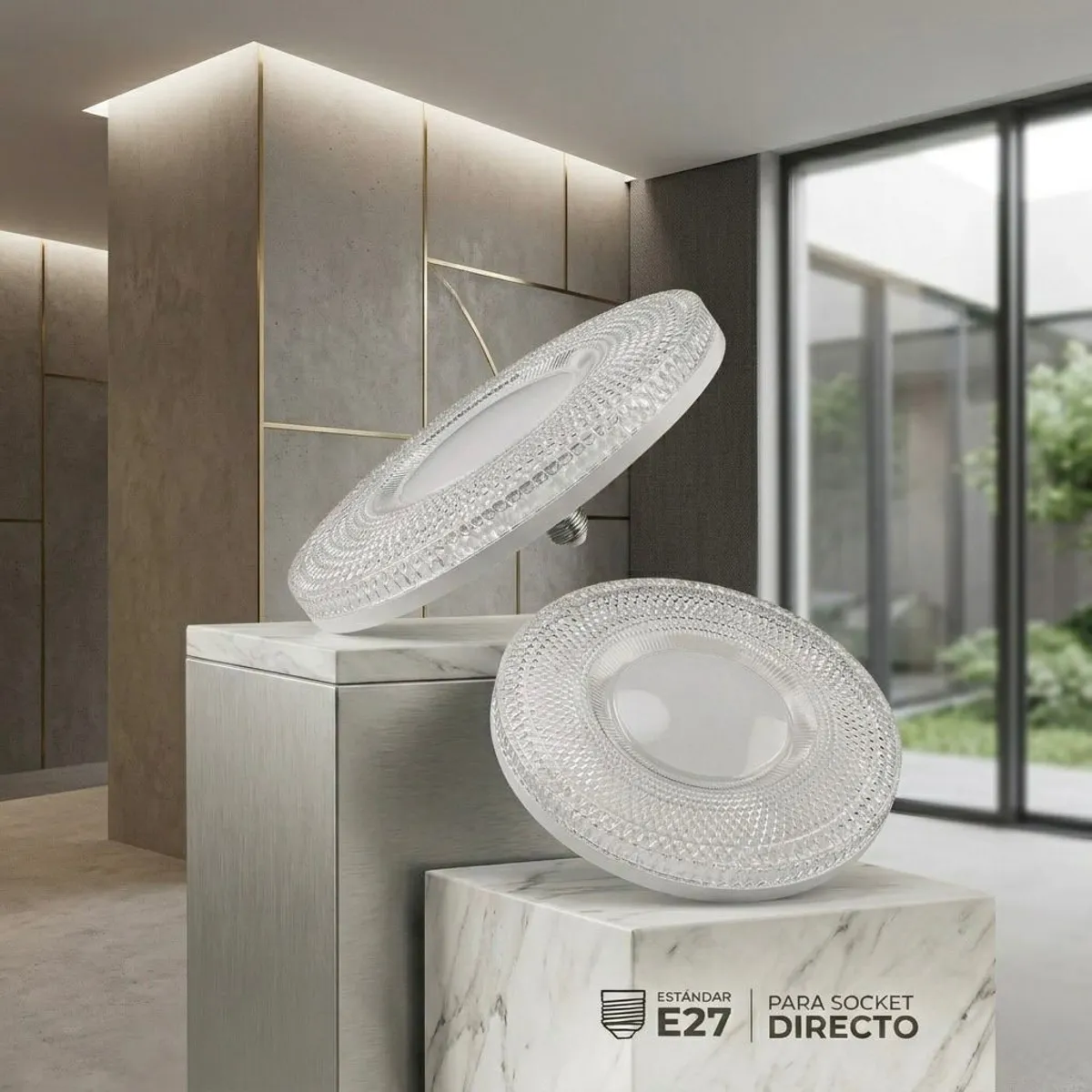 WAILEC - FOCO UFO DECORATIVO 85W LUZ FRIA - FACIL INSTALACION