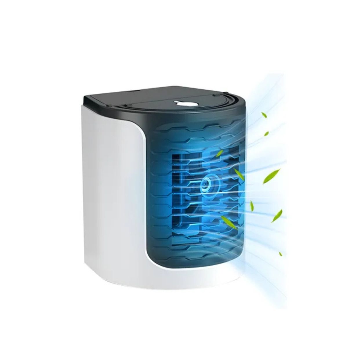 GENERICO - Mini Ventilador de Aire Acondicionado Gris