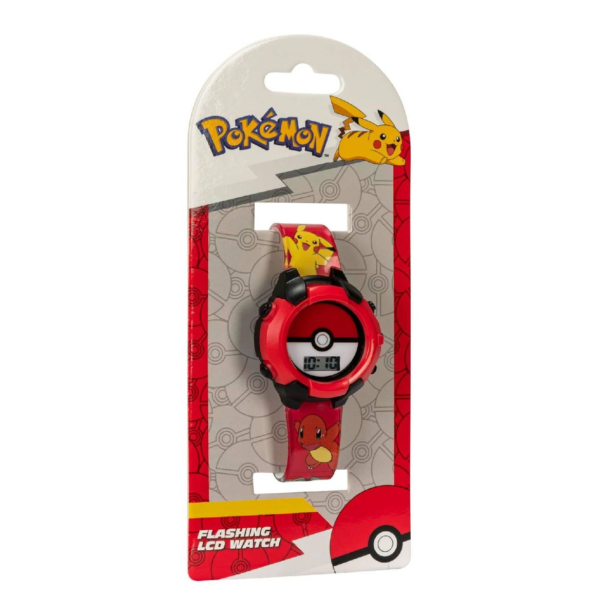 POKEMON - Pokemon Reloj Digital LCD Pokeball Niños