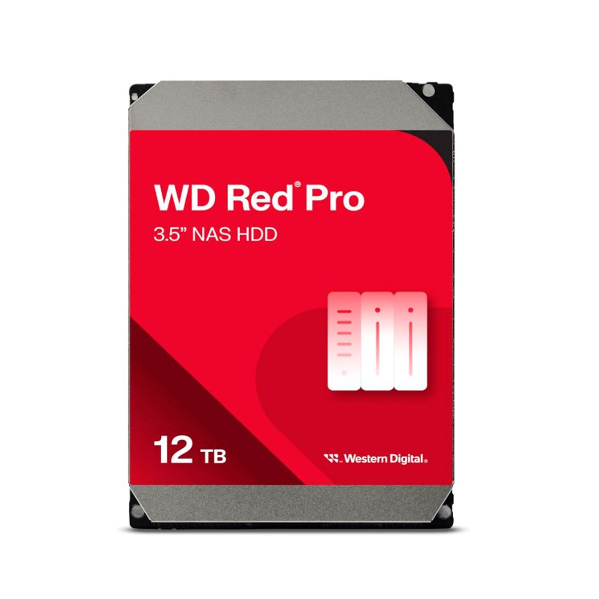 WESTERN DIGITAL - DISCO DURO INTERNO WESTERN DIGITAL RED 12TB 3.5 7200RPM PN WD122KFBX