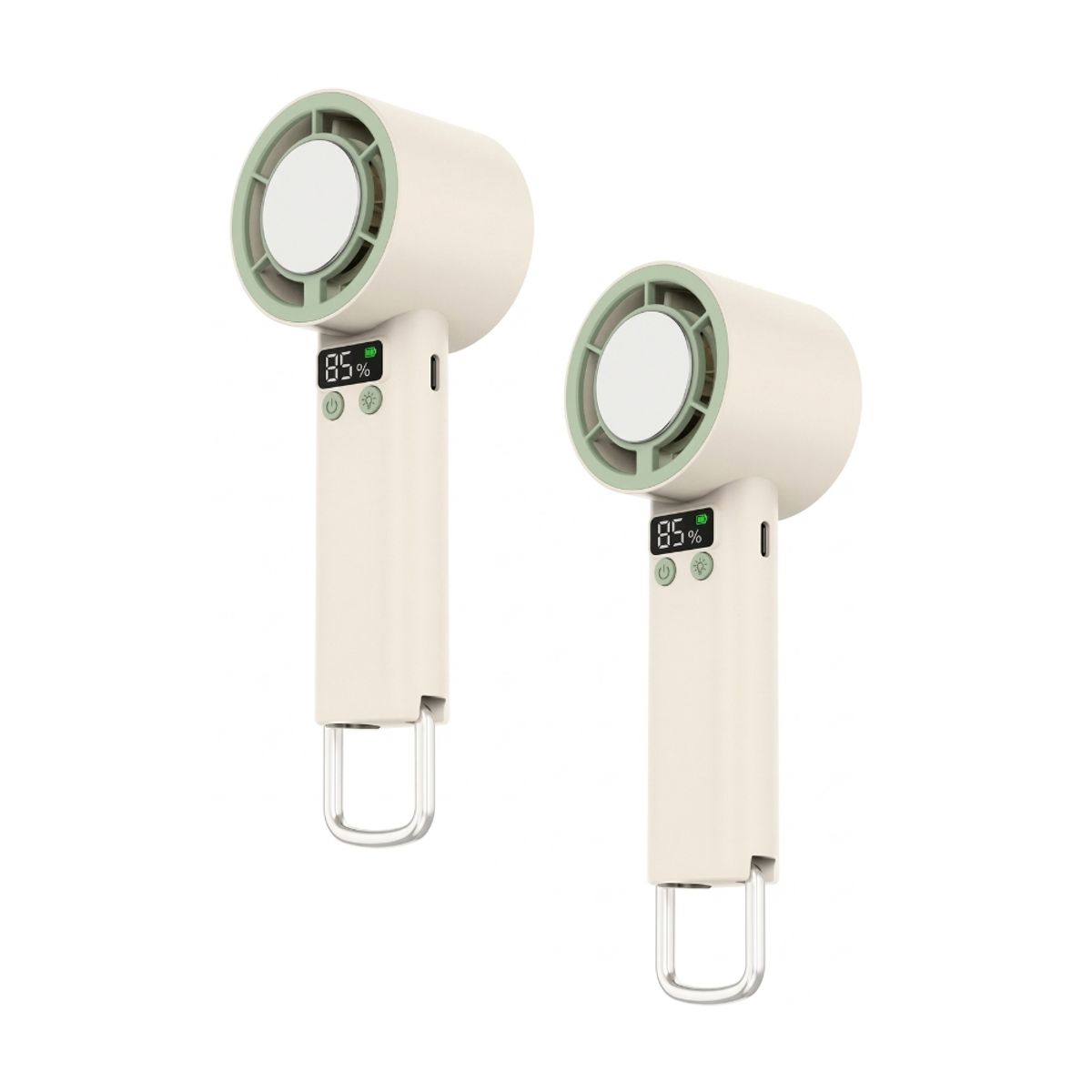 GENERICO - ventilador mini Portatil blanco