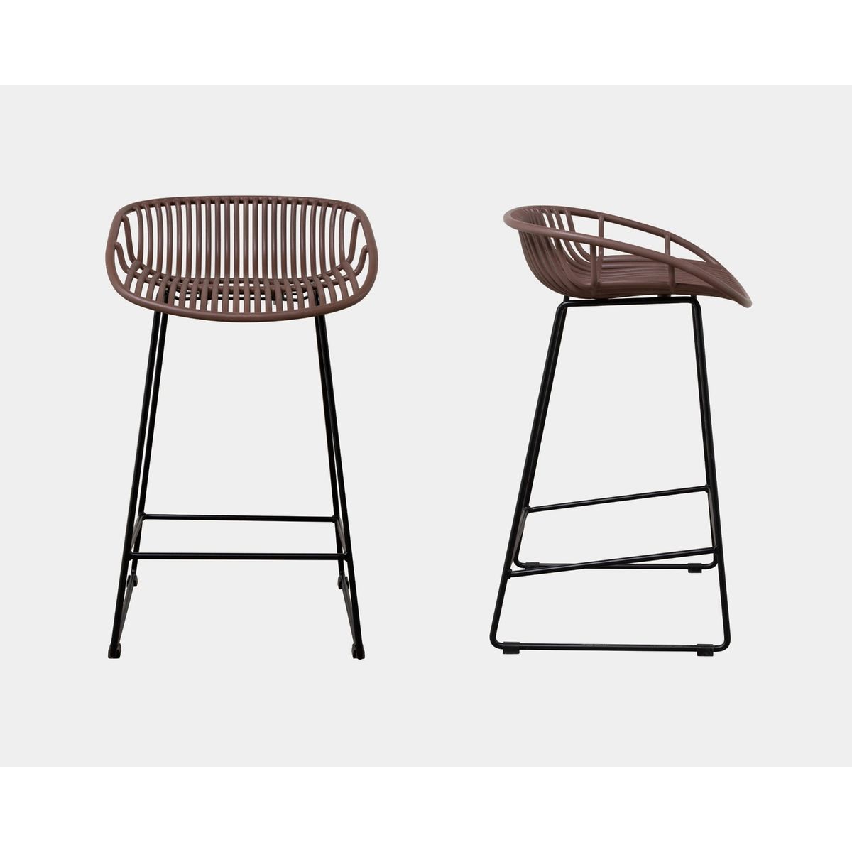 NIHM - Silla Alta Para Barra Beni Brown