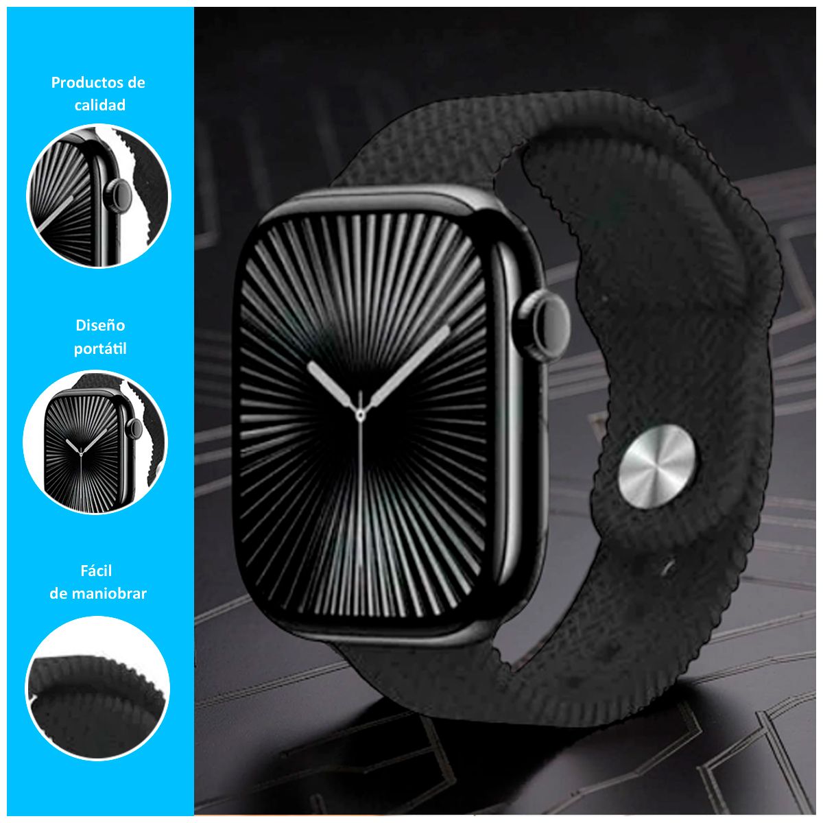 GENERICO - Smartwatch HK11 Pro Max Negro