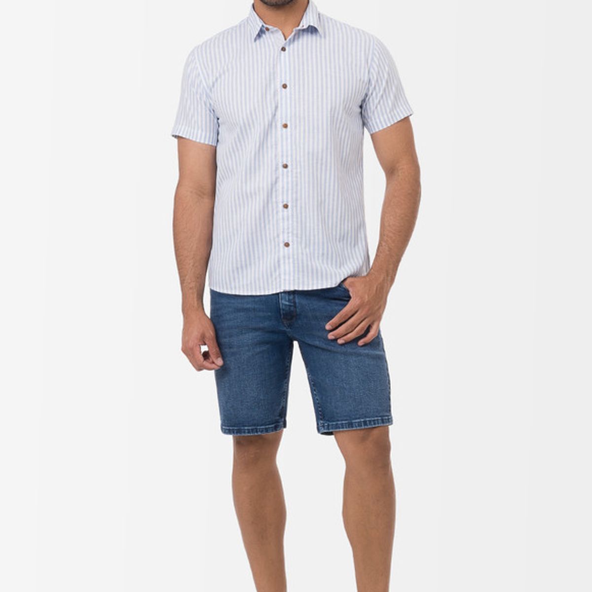 NORTON - Short Bermuda Braulioz Denim Stretch Hombre