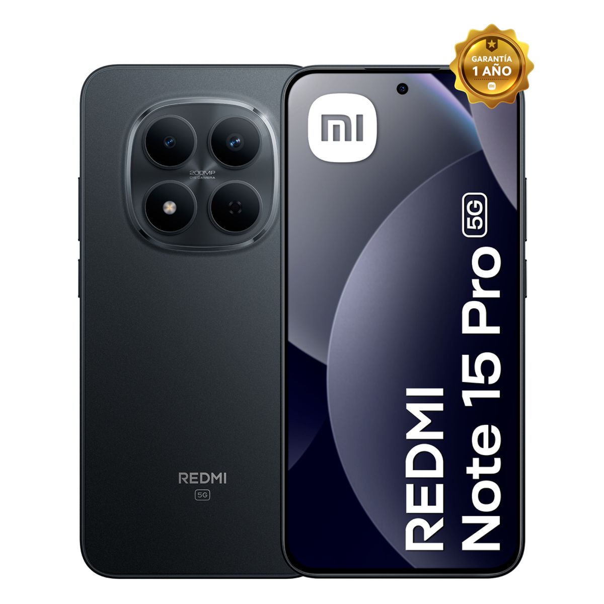 XIAOMI - Celular 5G Redmi Note 15 Pro 512GB 8GB RAM Negro