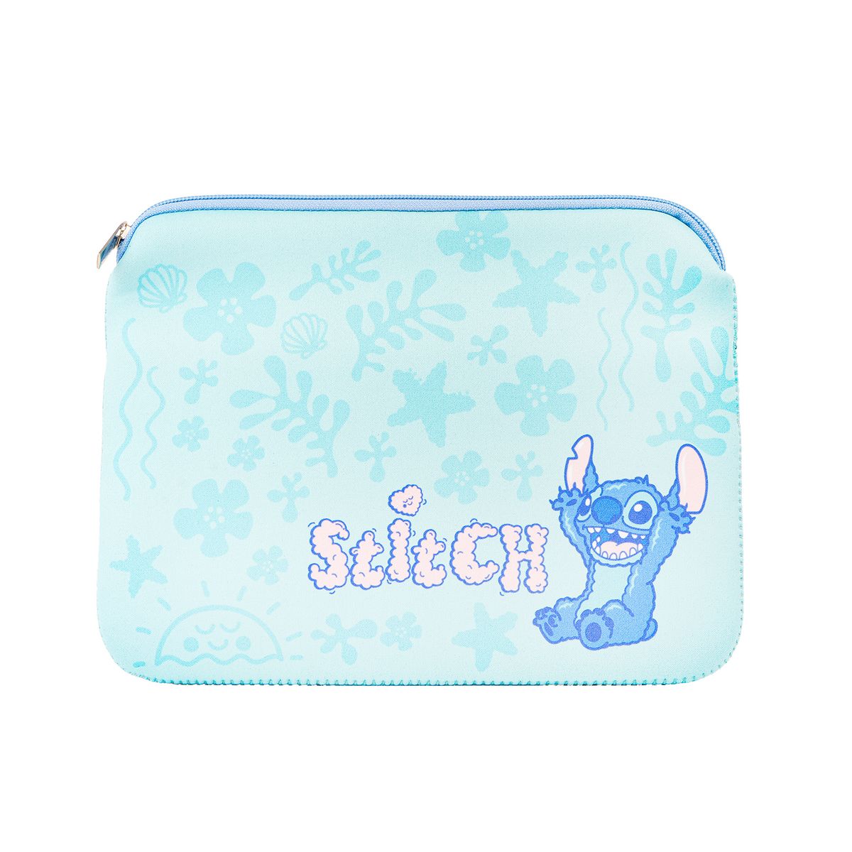 LILO & STITCH - Estuche Organizador Stitch Disney Neopreno Celeste