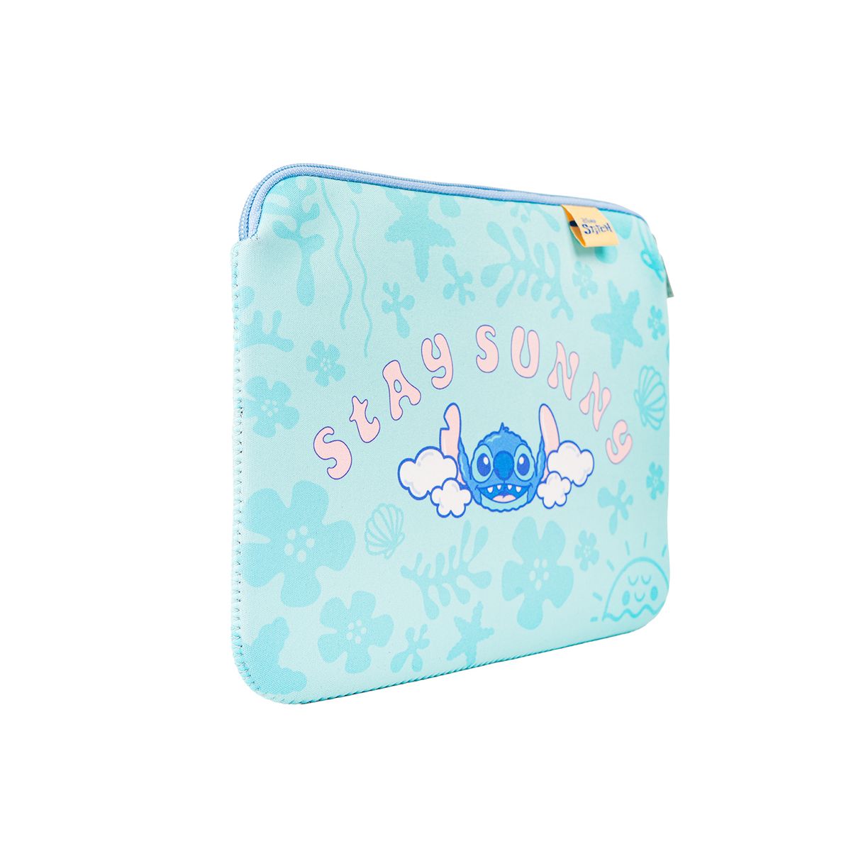 LILO & STITCH - Estuche Organizador Stitch Disney Neopreno Celeste