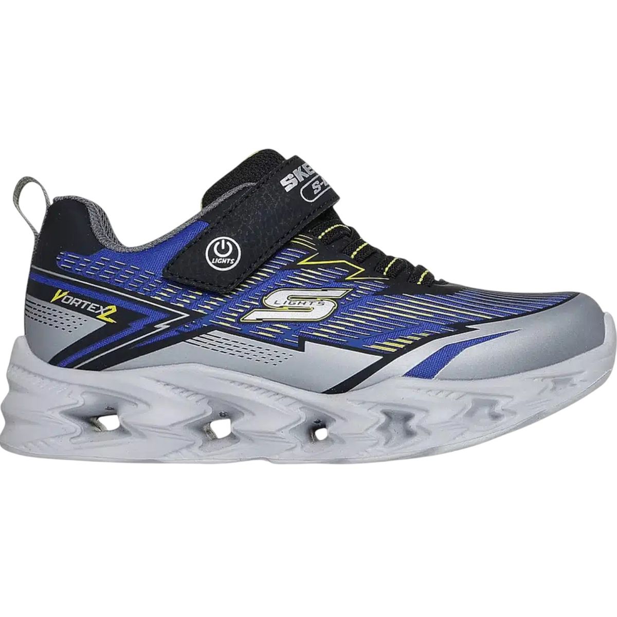 SKECHERS - Zapatilla Skechers S Lights-Vortex 2.0-Veltrox 400605LSLBK Azul para Niño