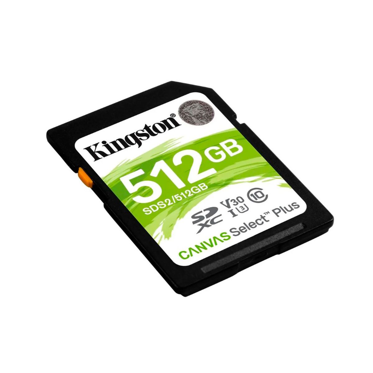 KINGSTON - MEMORIA SDHC KINGSTON CANVAS SELECT PLUS 512GB 100MB-S PN SDS2-512GB