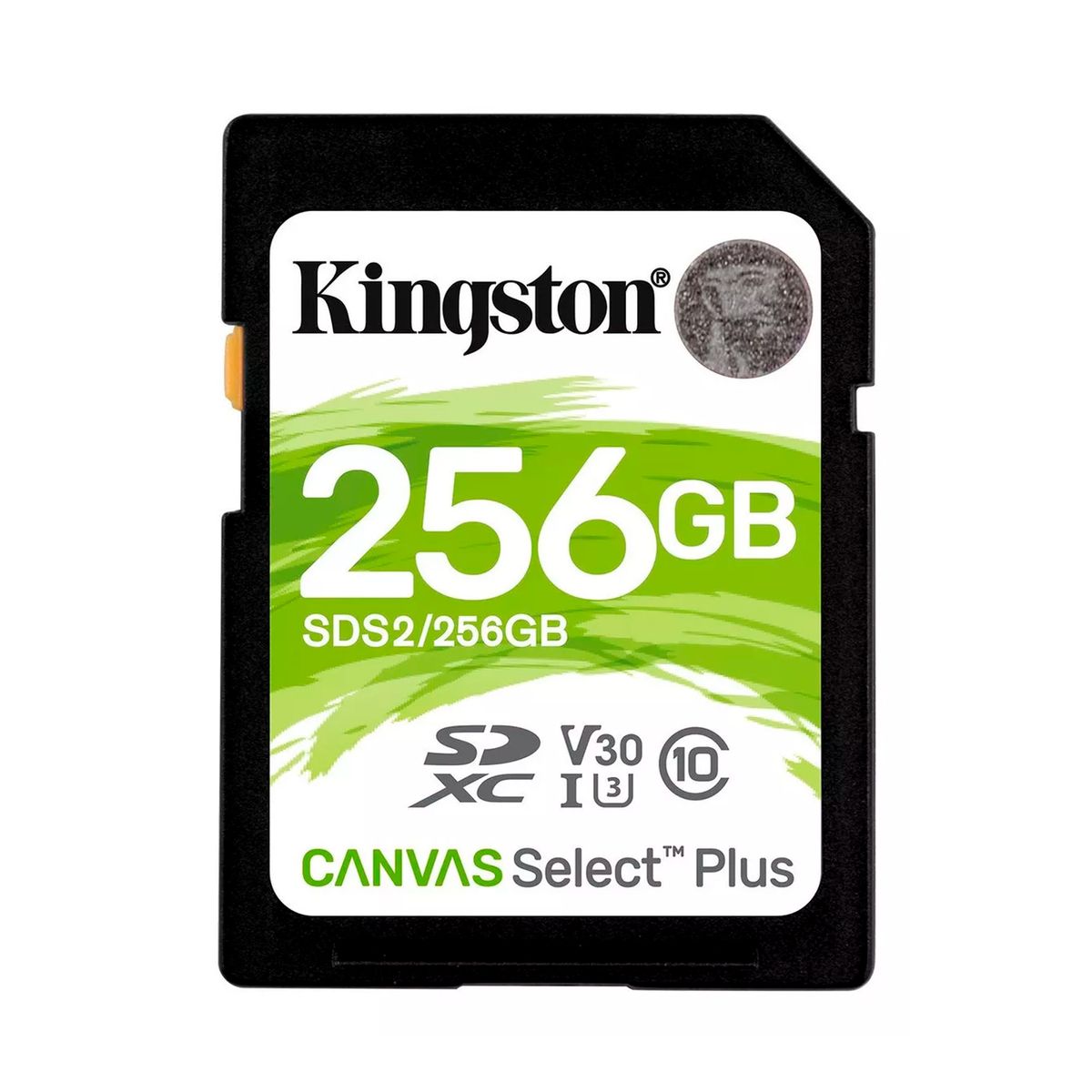KINGSTON - TARJETA DE MEMORIA KINGSTON 256GB 100MB-S UHS-I CLASE 10 SDS2-256GB SDHC  PN SDS2-256GB