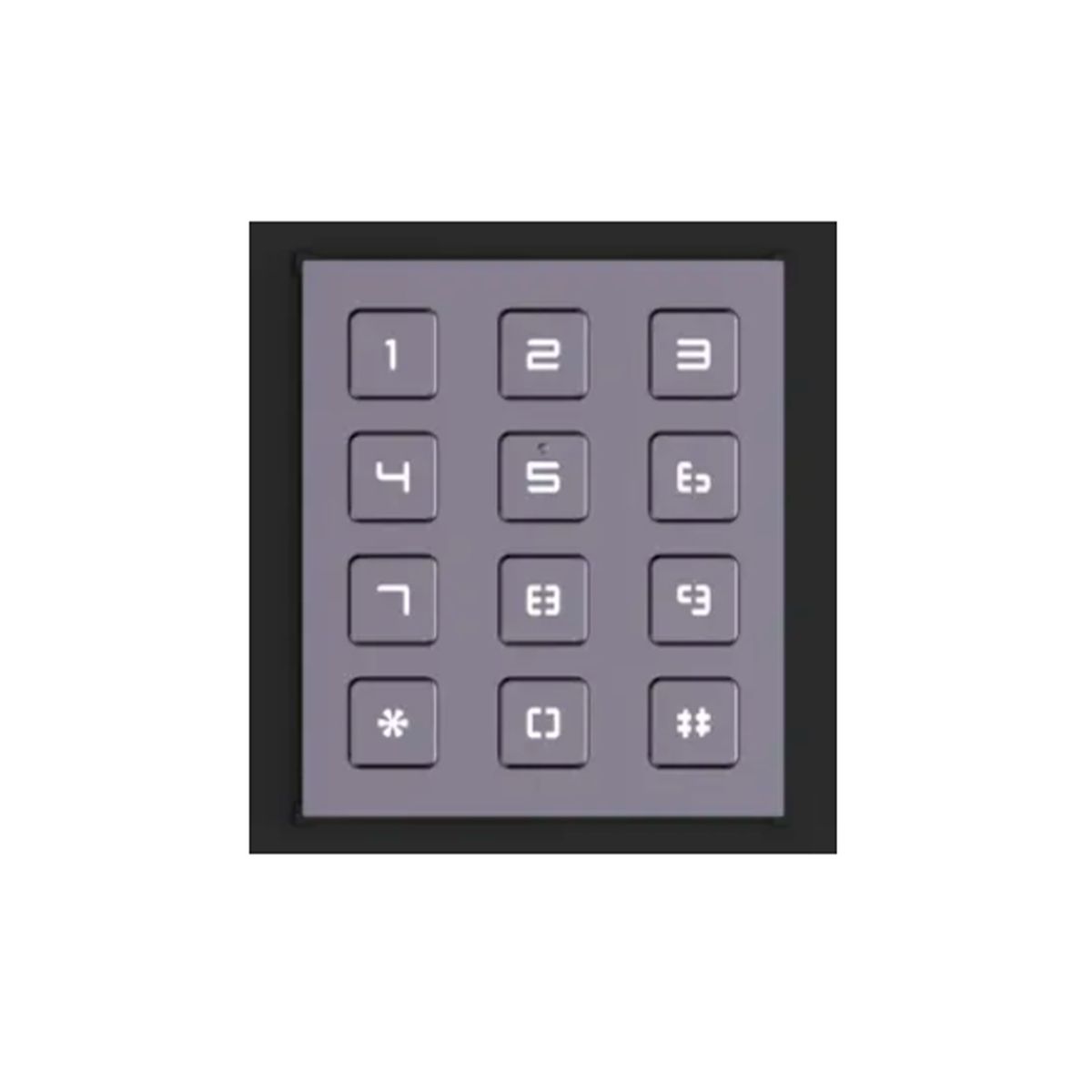 HIKVISION - MODULO TECLADO HIKVISION PIN APERTURA DE PUERTA Y LLAMADA PN DS-KD-KP