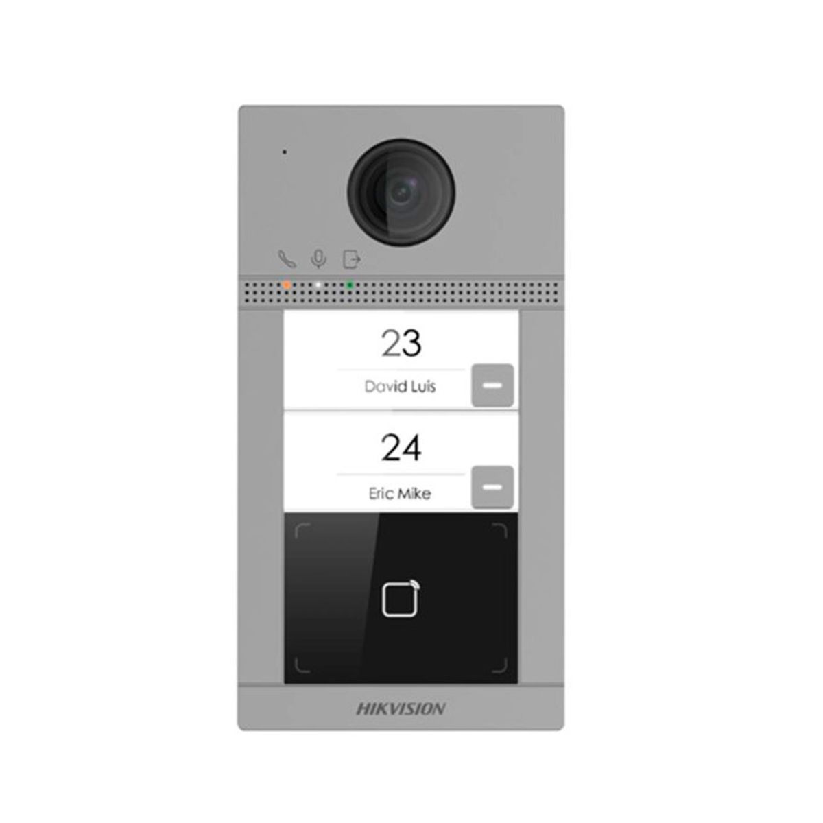 HIKVISION - VIDEO PORTERO  HIKVISION IP 2 BOTONES  IP65 IK08 P-N DS-KV8213-WME1