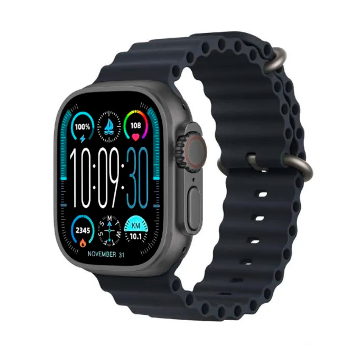 GENERICO - SMARTWATCH HK11 ULTRA 3 NEGRO