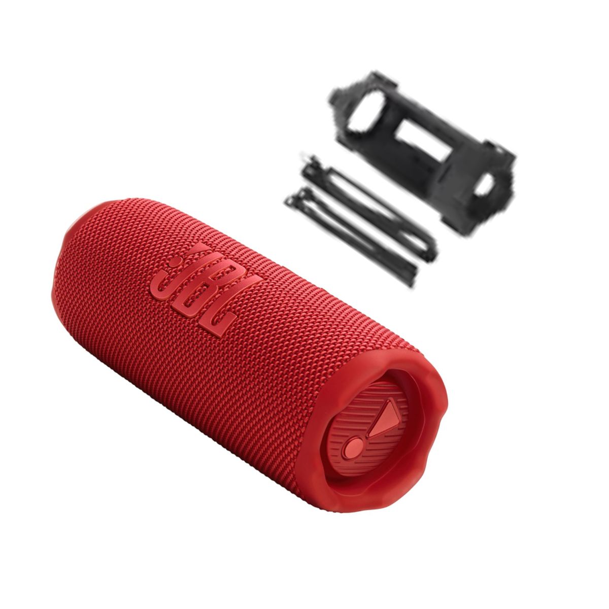 JBL - Parlante JBL Flip7 IP68 Rojo + Funda para JBL Flip7 color Negro