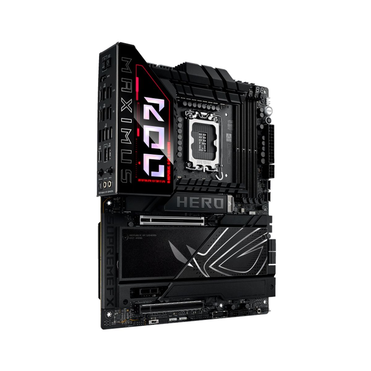 ASUS - PLACA MADRE ASUS ROG MAXIMUS Z890 HERO LGA1851 CHIPSET Z890 4X DDR5 DIMM 2.5GB ETHERNET WI-FI7 BLUETOOTH 5.4-HDMI ATX P-N ROG MAXIMUS Z890 HERO