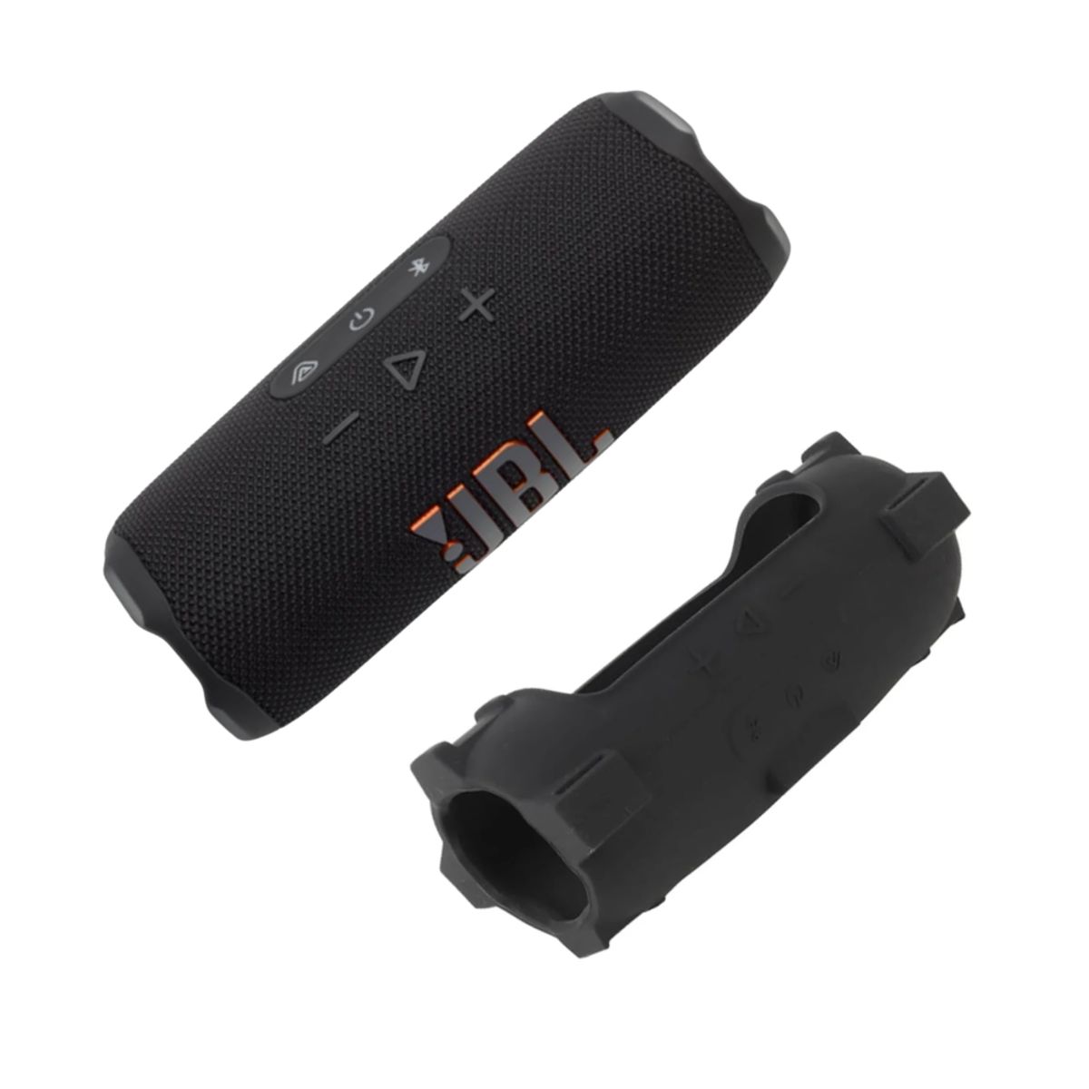 JBL - Parlante JBL Flip7 IP68 Negro + Funda para JBL Flip7 color Negro