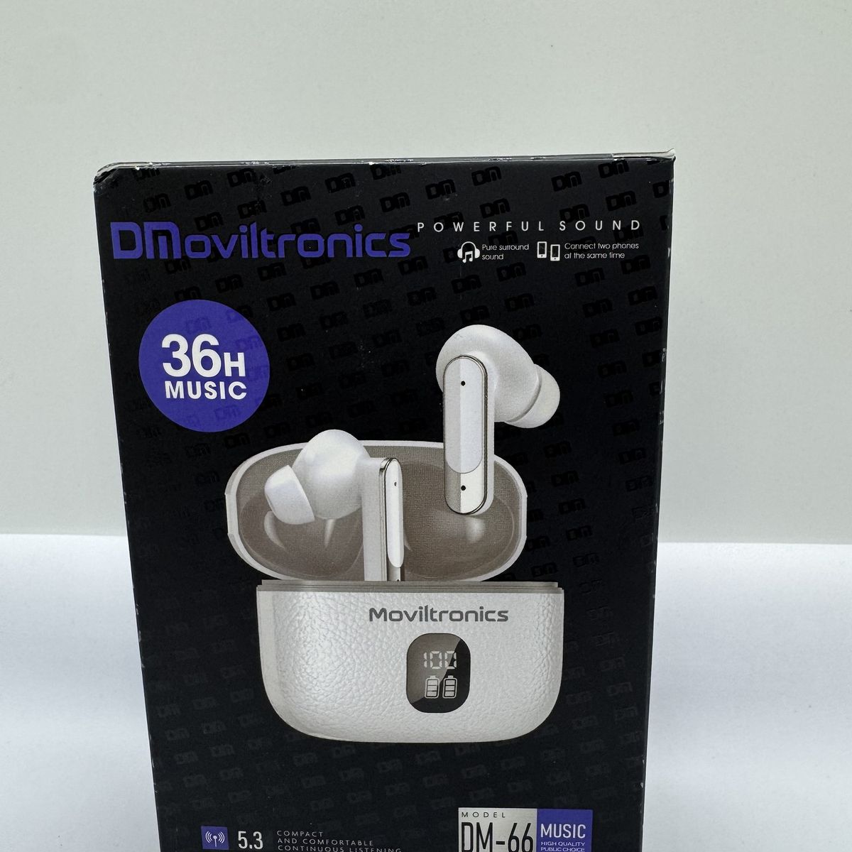 GENERICO - AUDIFONO DMOVILTRONICS 36HORAS BT V5.3 ANC