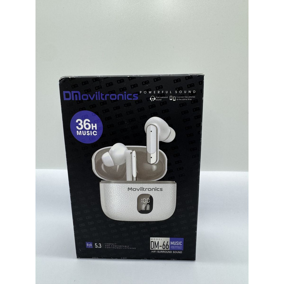 GENERICO - AUDIFONO DMOVILTRONICS 36HORAS BT V5.3 ANC