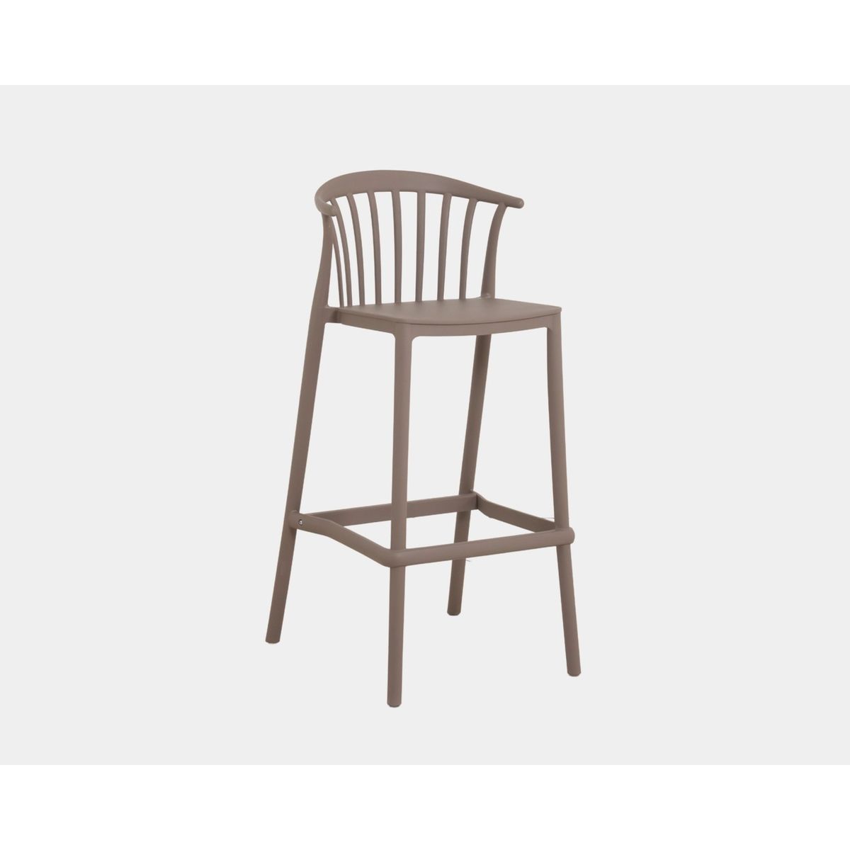 NIHM - Silla Bar Vima Polipropileno Light Brown