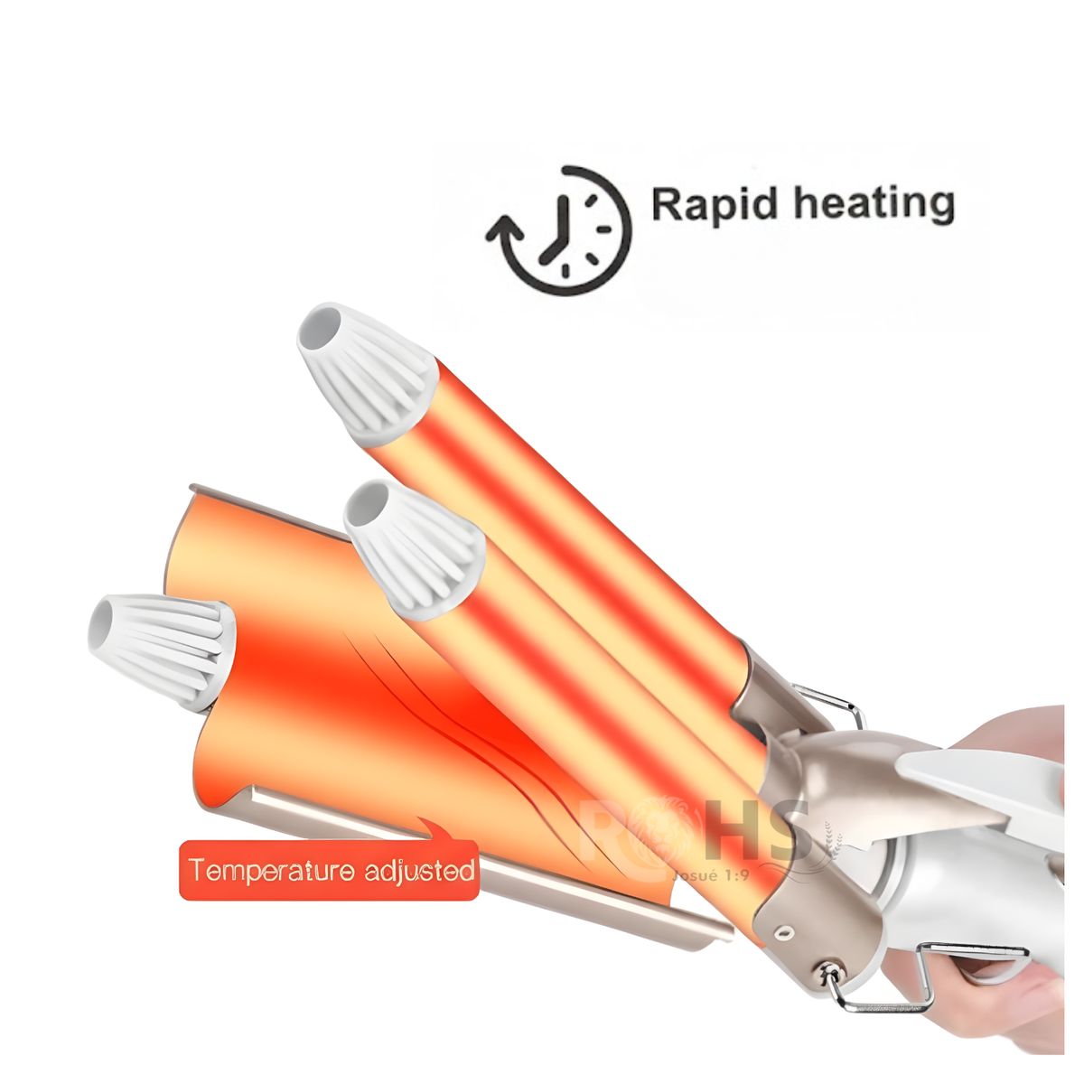ROHS - Rizadora de triple tenaza