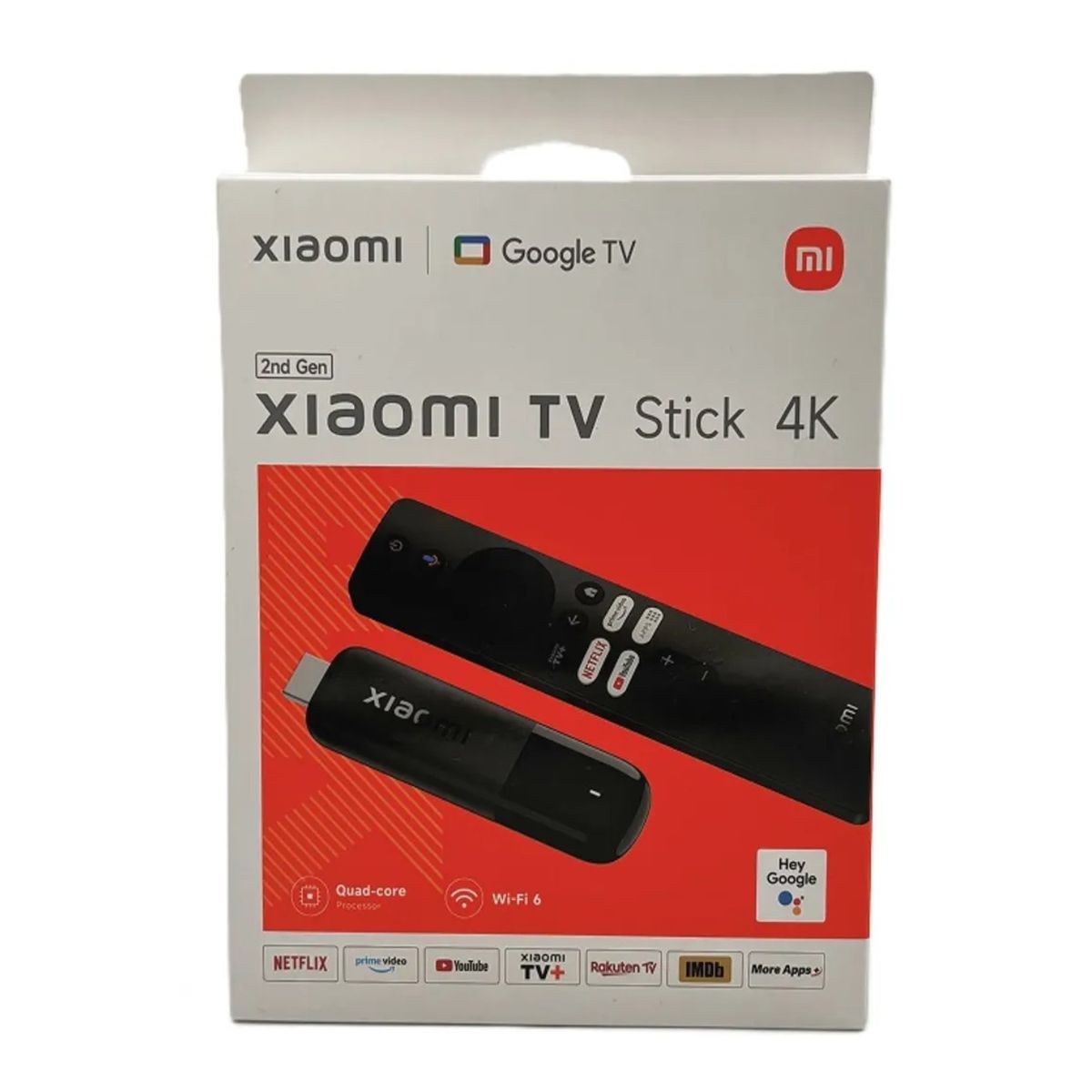 XIAOMI - TV Stick Xiaomi 4K 2nd Gen WIFI 6 2GB RAM /8GB ROM