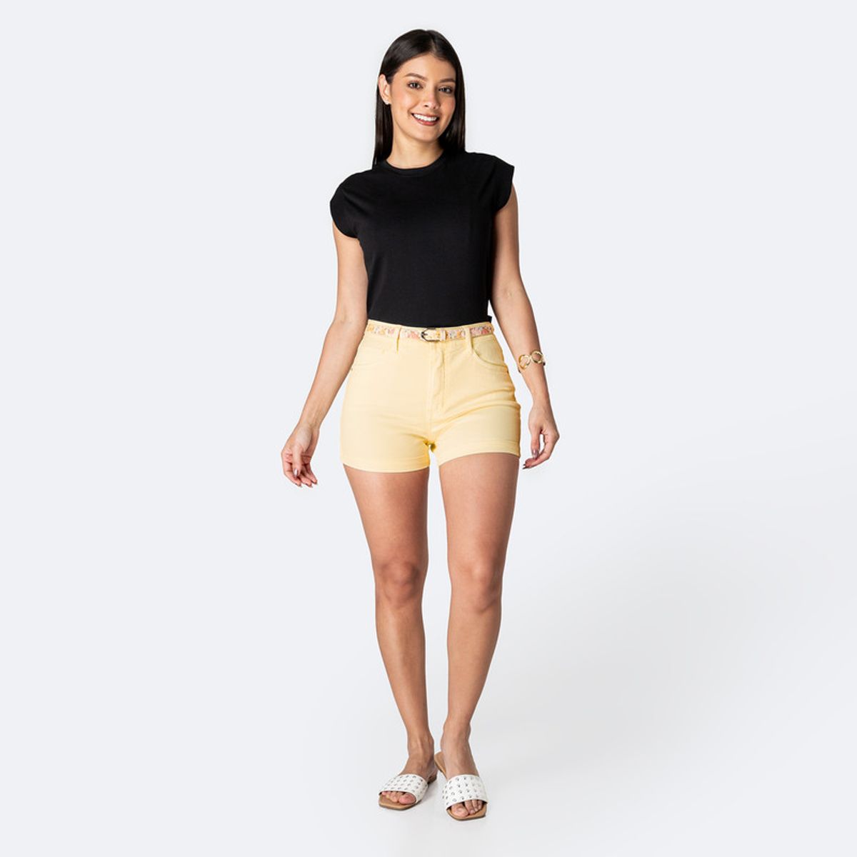 Pionier - Short Marah Drill Stretch Mujer