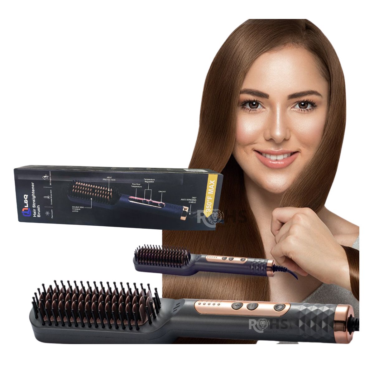 ROHS - Cepillo alisador L&Q