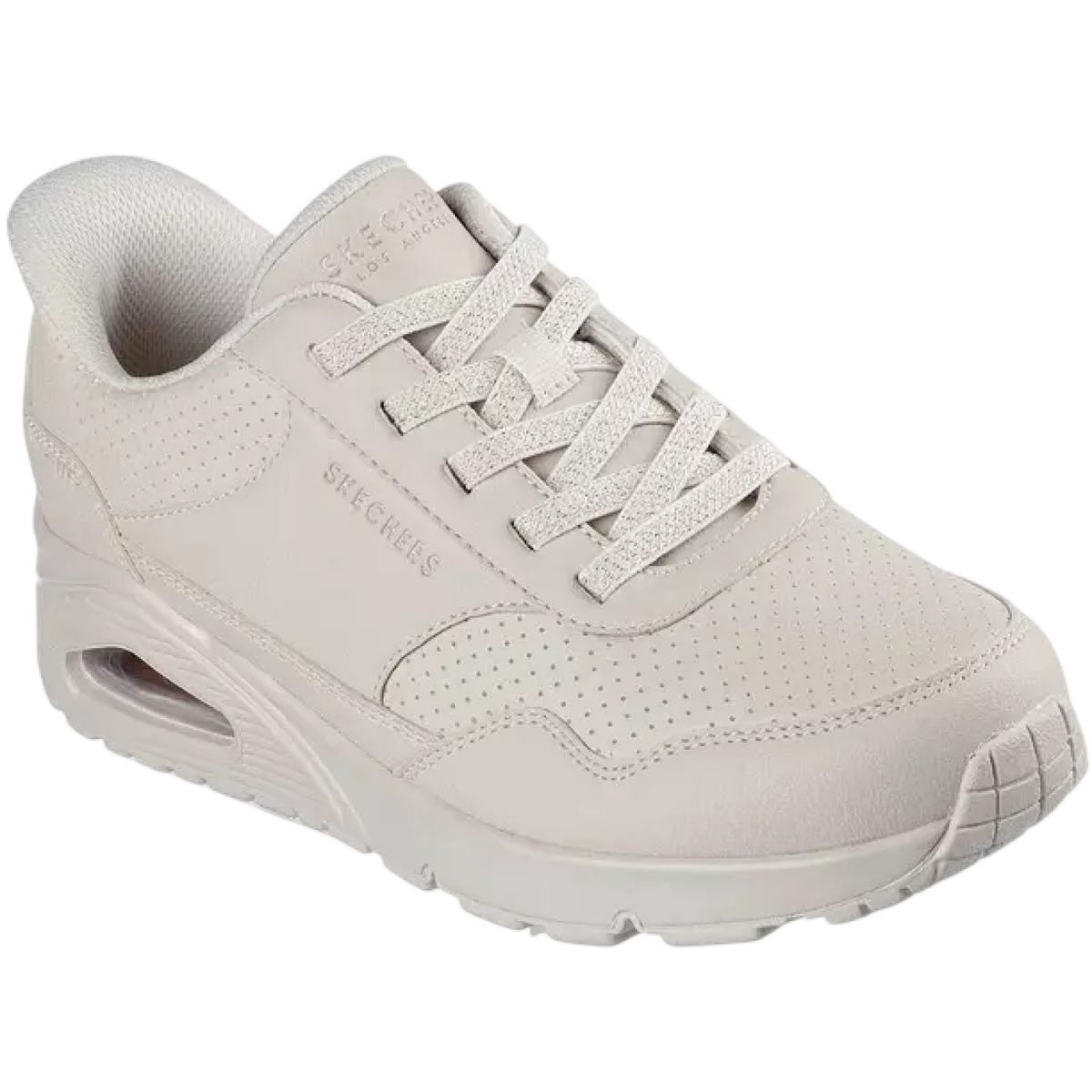 SKECHERS - Zapatilla Skechers Street Uno 177118ofwt Beige Para Mujer