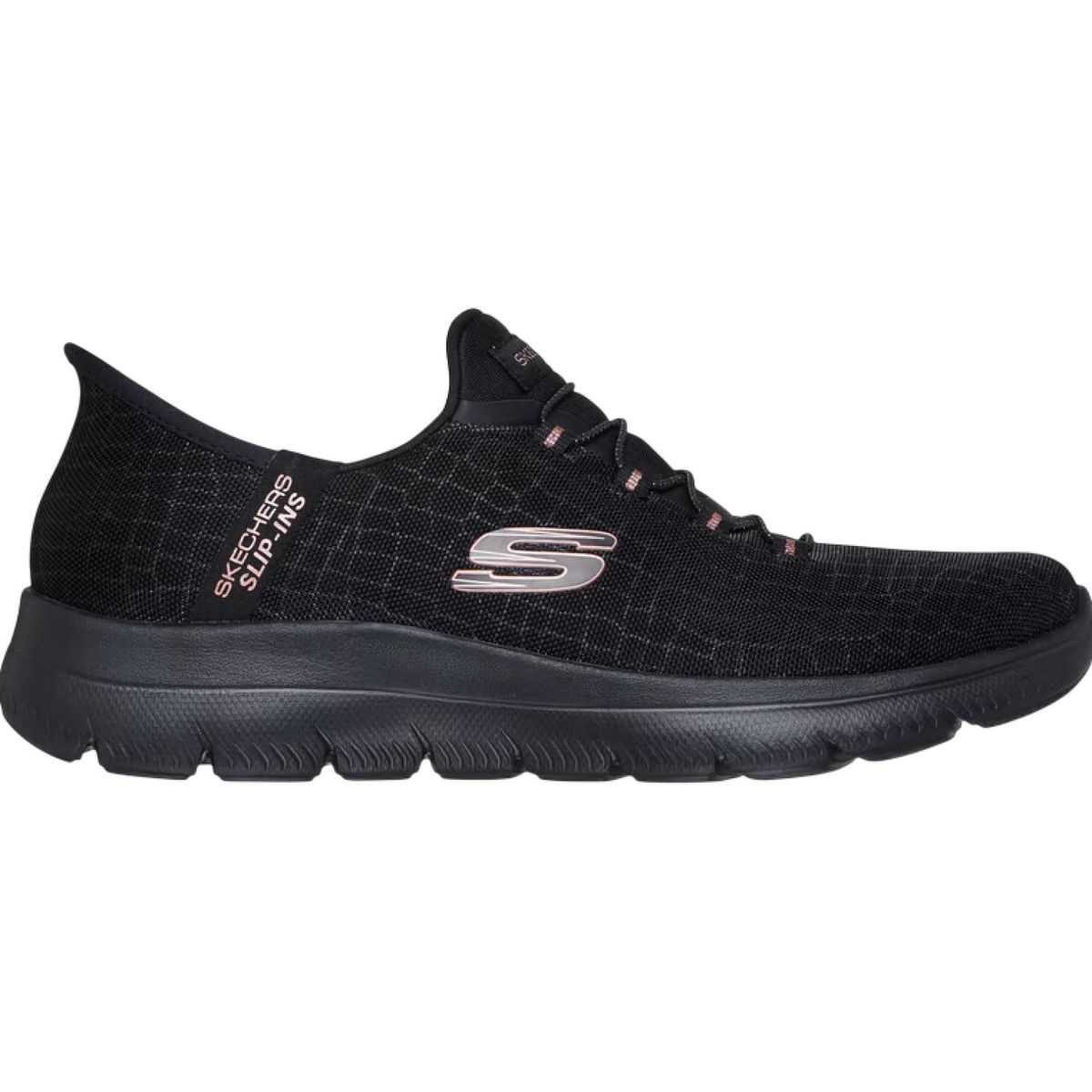 SKECHERS - Zapatilla Skechers Classy Night 150128bkgd Negro Para Mujer