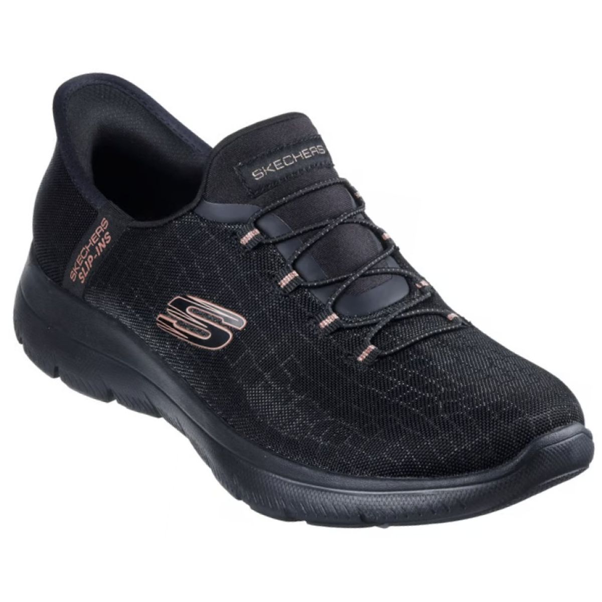 SKECHERS - Zapatilla Skechers Classy Night 150128bkgd Negro Para Mujer