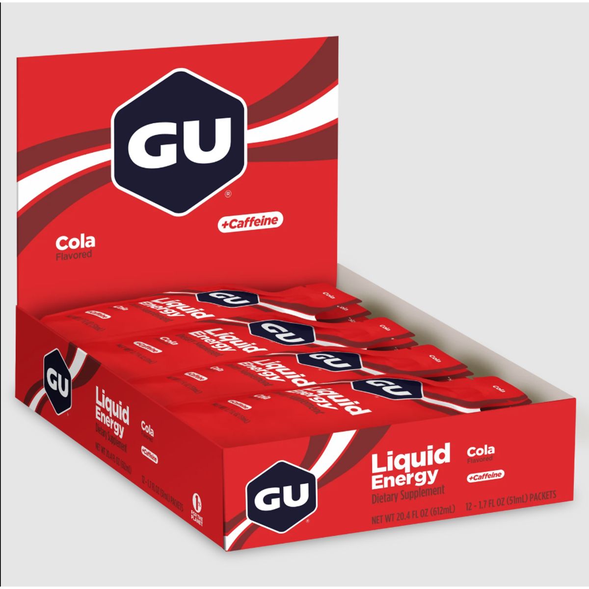 GU - GU Gel energizante Líquido caja x 12 unidades - Cola