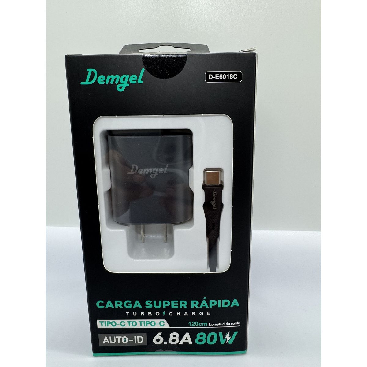 GENERICO - CARGADOR PARA CELULAR DEMGEL 80W